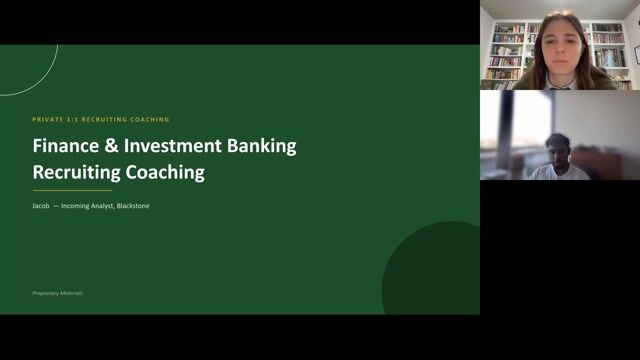 Non-Target to Blackstone: How to Go into PE Straight From College [10/22/2026] (Recording)