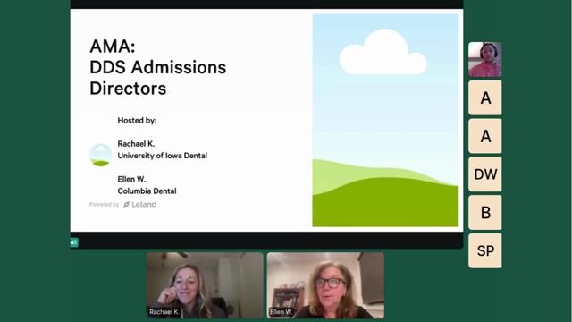 DDS Admissions: Ask Me Anything with Admissions Directors