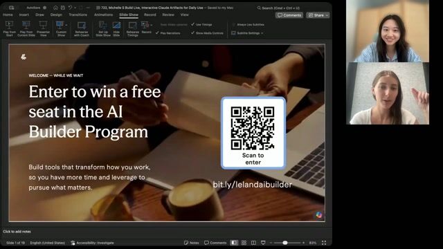 Build Live, Interactive Claude Artifacts for Daily Use [7/22/2026] (Recording)