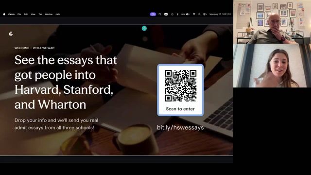 The 30-Minute Narrative Framework Top Applicants Use [8/17/2026] (Recording)