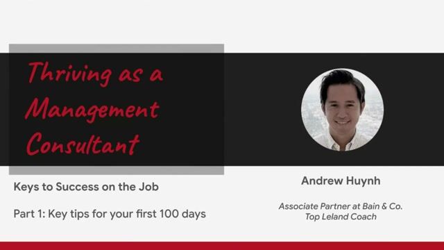 Key Tips for Your First 100 Days