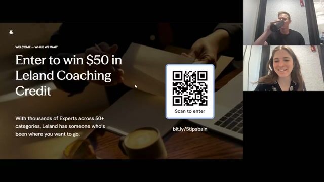 5 Tips to Get into Bain From a Former Senior Manager [9/4/2026] (Recording)