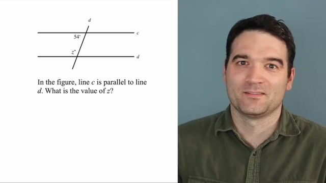 New SAT: Angles Question