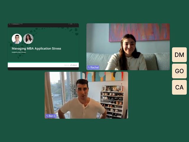 Manage Your MBA Application Stress