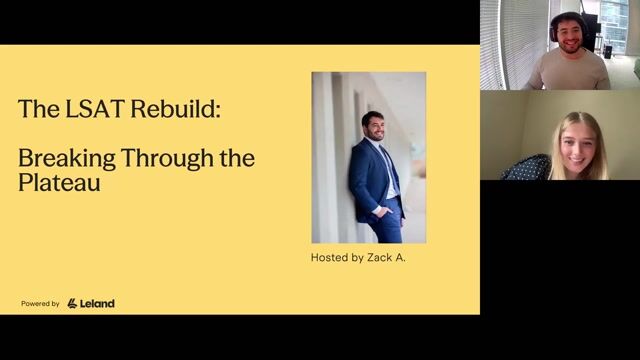 The LSAT Rebuild: Why Smart Students Plateau—and How to Break Through [8/26/2026] (Recording)