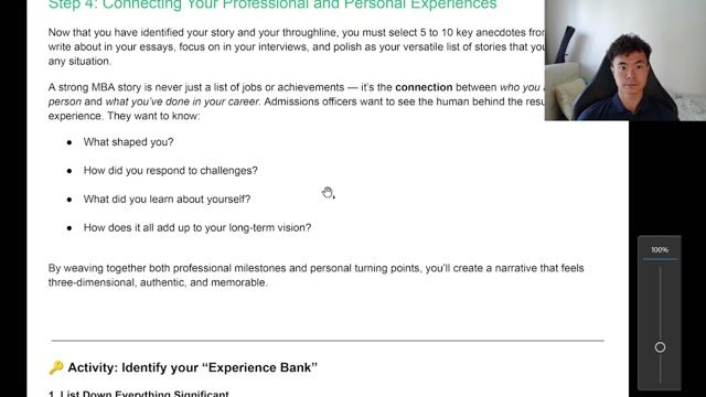 Connecting Your Personal and Professional Experiences