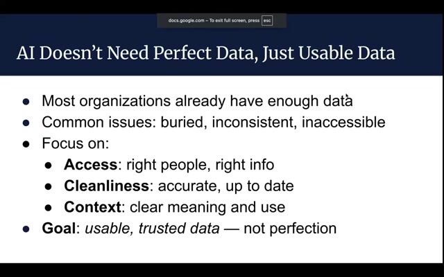 Getting Your Data Ready for AI